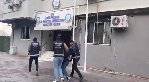 Interpol’ün hakkında "uluslararası organize suç örgütüne üye olma", "kumar oynanması için yer ve imkan sağlama", "yolsuzluk" suçlarından kırmızı bültenle aradığı O.O’nun İzmir’de olduğunun tespit edilmesi üzerine polis ekipleri harekete geçti.
