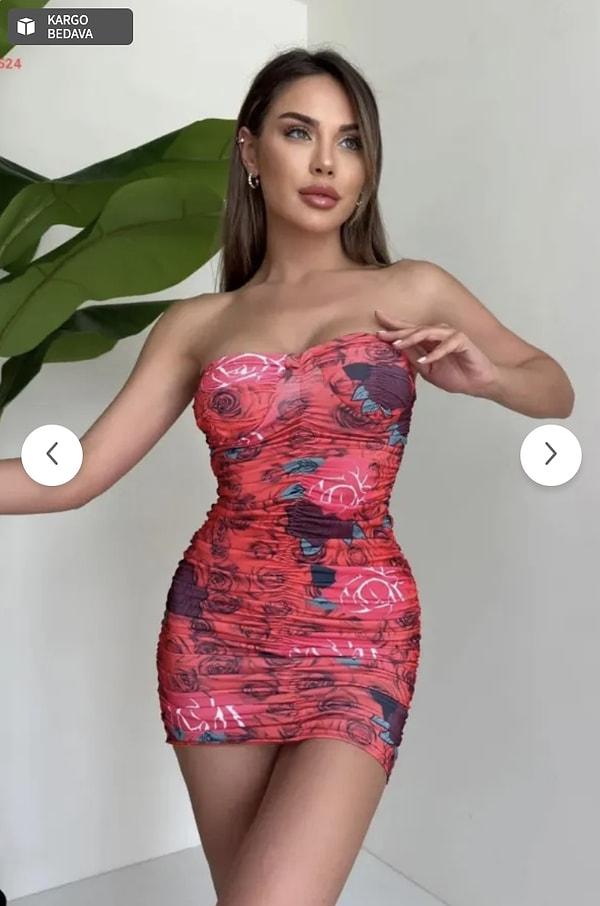 Bu sefer yer sosyete pazarı değil bir internet satış platformu! Dilber'in o muhteşem kırmızı ve güllerle süslenen elbisesi satışa çıktı!