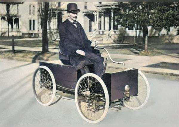 15. Henry Ford'un yaptığı ilk araba. (1896)