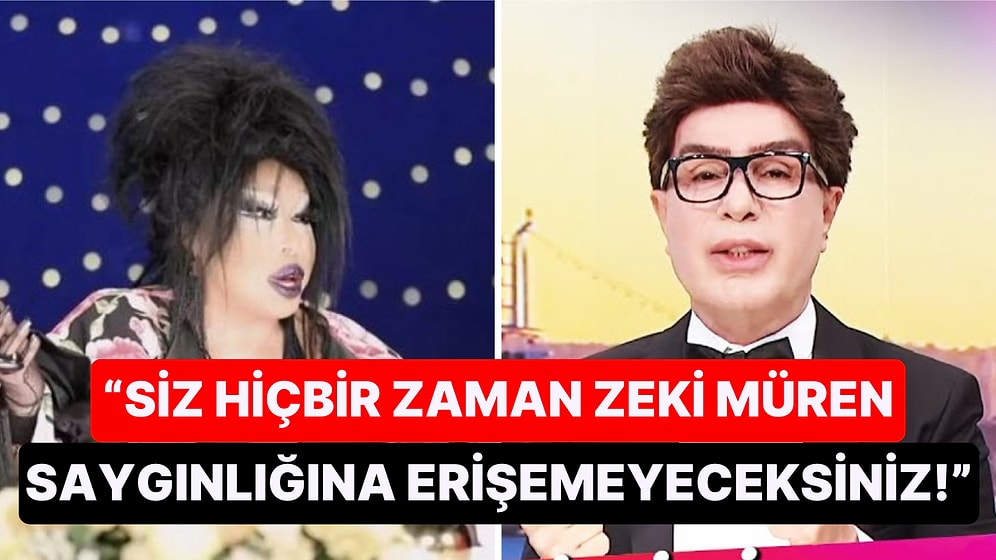 Yılmaz Morgül, Zeki Müren'e Kıskançlığından Öldü Diyen Bülent Ersoy'u Eleştirileriyle Yerden Yere Vurdu