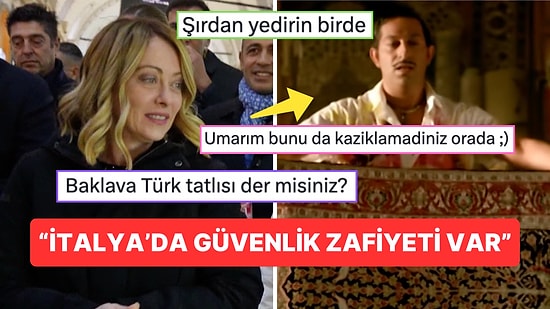 Türkiye'ye Gelen İtalya Başbakanı Meloni'nin "Gizli" Kapalıçarşı Turu Fena Dillere Düştü