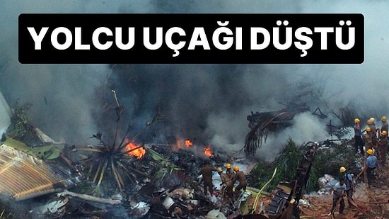 Moskova'ya Giden Yolcu Uçağı Afganistan’da Düştü