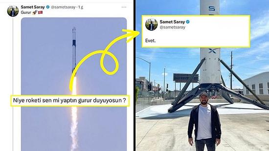 SpaceX Roketi için "Sen Mi Yaptın Neden Gurur Duyuyorsun" Diyen Kullanıcıya Türk Teknisyenden Kapak Gibi Cevap