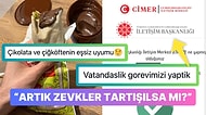 Çiğ Köfteyi Çikolatayla Yiyerek Gastronomi Denizine Kulaç Atan Kişi Ahali Tarafından Afaroz Edildi