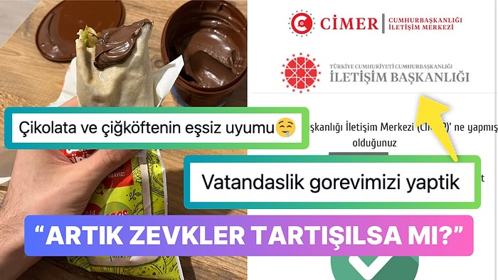 Çiğ Köfteyi Çikolatayla Yiyerek Gastronomi Denizine Kulaç Atan Kişi Ahali Tarafından Afaroz Edildi