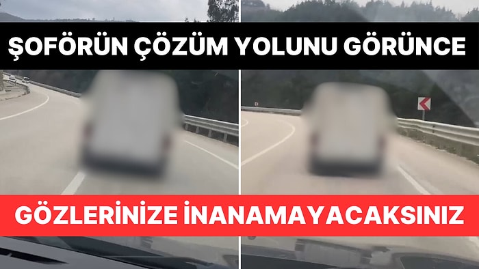 Bursa'da Bagaj Kapağı Kırılan Şoförün Bulduğu Çözüm Görenleri Hayrete Düşürdü