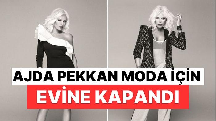 Süperstar Ajda Pekkan'ın Tasarım Heyecanı: Moda için Eve Kapandı