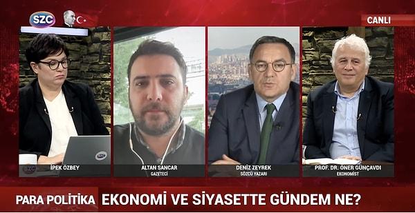 Geçtiğimiz günlerde Sözcü TV'de katıldığı Para Politika programında Ankara adayları üzerinden değerlendirmelerde bulunan gazeteci Deniz Zeyrek, Altınok veya başka bir ismin Mansur yavaş karşısında şansının olmadığını söylemişti.