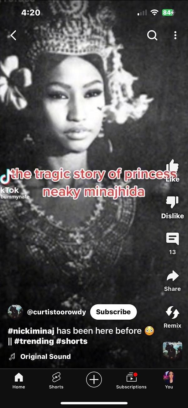 "Kraliçe Neaky Minajhida'nın üzücü hikayesi."