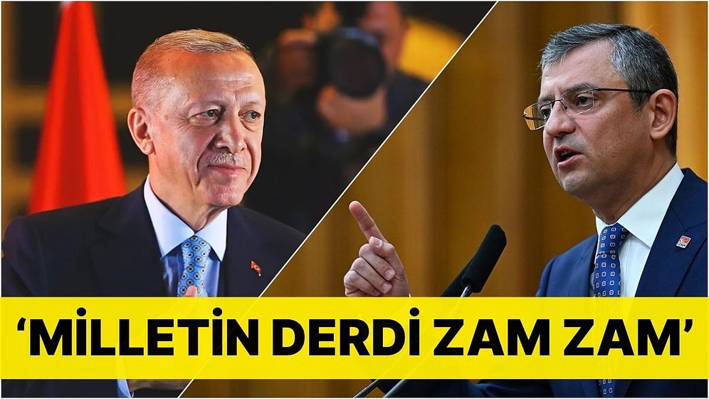 Özgür Özel'den Erdoğan'a 'DEM' Yanıtı: 'Milletin Derdi Zam'