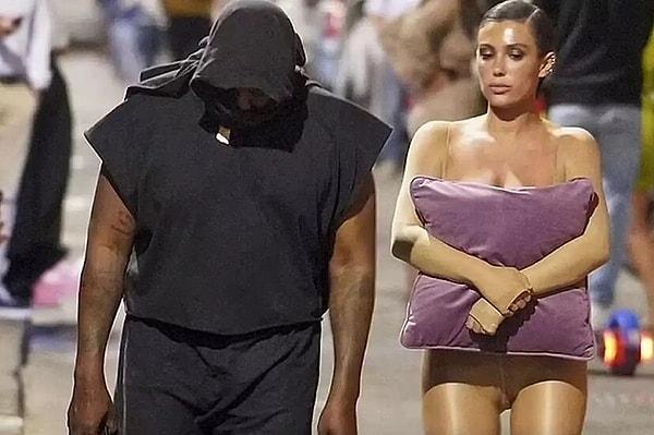 Sosyal medya hesabı üzerinden eşi Bianca Censori'yi yarı çıplak şekilde paylaşan şarkıcı Kanye West ile ilgili şaşırtan bir iddia ortaya atıldı. İddiaya göre West eski eşi Kim Kardashian'a benzediği için Censori'yi küçük düşürmek istemiş.