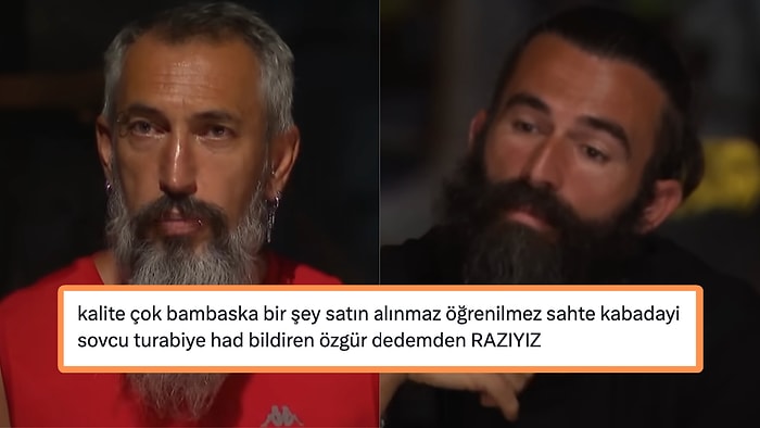 Survivor Özgür Tetik Konseyde Esip Gürleyen Turabi'nin Adeta İçinden Geçti!