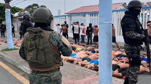 Milliyet'te derlenen bir habere göre Ekvador ile ilgili bir son gelişme daha yaşandı. Uyuşturucu çeteleri ülkenin güneybatısındaki bir hastaneyi ele geçirmeye çalıştı. Kolluk kuvvetlerinin Twitter hesabından yaptığı açıklamaya göre 68 kişi tutuklandı. Çete liderlerinin Guayas'taki hastaneye saldırma nedeni olarak yaralı arkadaşlarını kurtarmaya çalıştıkları iddia ediliyor.