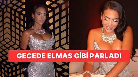 Cristiano Ronaldo'nun Sevgilisi Georgina Rodriguez Milyonluk Kolyesi ile Boy Göstererek Resmen Düşman Çatlattı
