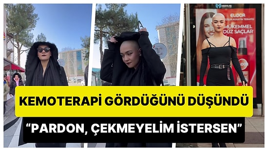 Fotoğrafını Çekeceği Kadının Saçlarının Kazınmış Olduğunu Fark Etti: Ne Diyeceğini Bilemeyen Adam Tepki Çekti