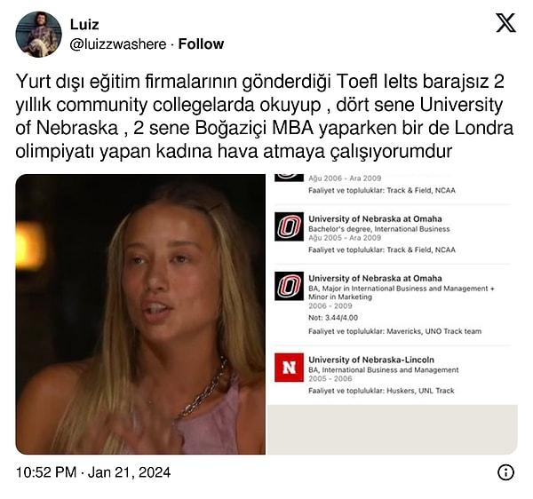 Aleyna'nın Amerika eğitimini araştıran dikkatli izleyiciler Aleyna ve Pınar'ın eğitim hayatını karşılaştırırlarken, ikili arasındaki bu gergin dinamik sosyal medyaya da yansıdı.