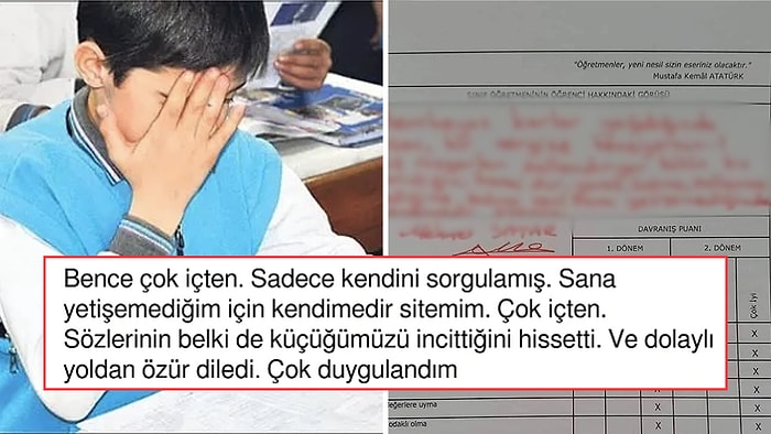 Bir Sınıf Öğretmeninin Otizmli Öğrencisinin Karnesine Yazdığı Not Alkış Topladı!