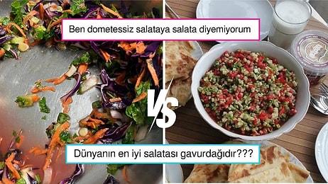 Yemeğin Yanında En İyi Eşlikçi Hangi Salata Tartışması Twitter'ı İkiye Böldü