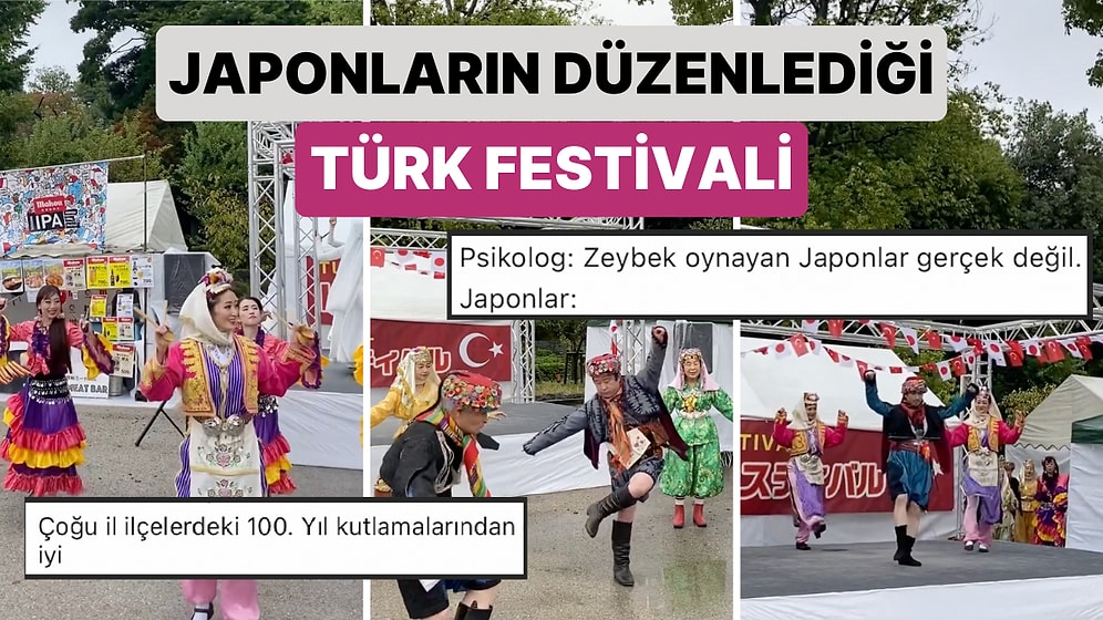 Japonya'da Gerçekleştirilen 'Türk Festivali' Etkinliğinden Enerjinizi Yükseltecek Görüntüler