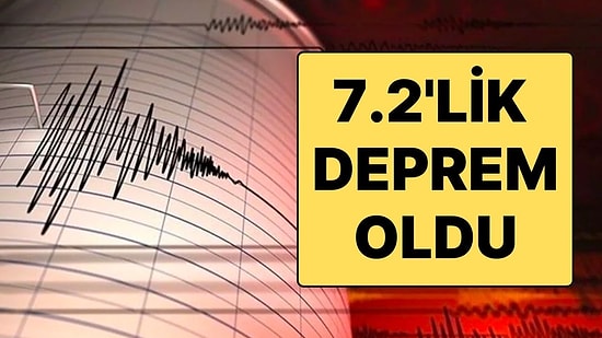 Kırgızistan - Sincan Sınır Bölgesinde 7.2 Büyüklüğünde Deprem Oldu