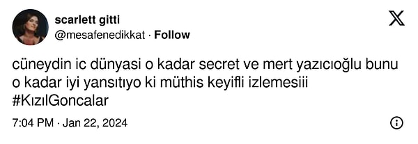 Siz Mert Yazıcıoğlu'nun Cüneyd karakterini canlandırmasını nasıl buluyorsunuz?