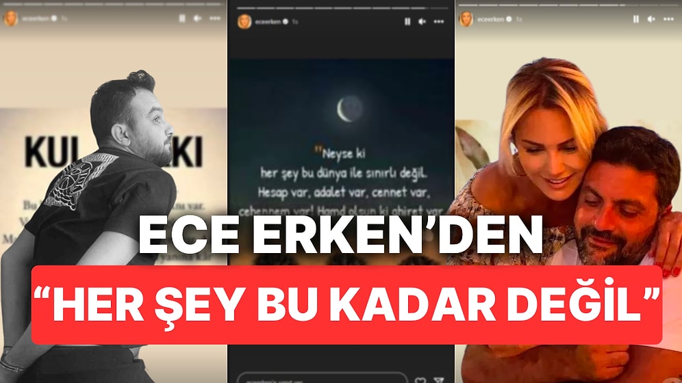 Ece Erken'in Eşi Şafak Mahmutyazıcıoğlu'nun Katilinin Müebbet Hapis Cezası Almasının Ardından İçi Soğumadı
