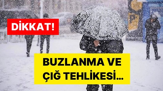 Eldivenlerinizi Hazırlayın: Meteoroloji'den 10 İl İçin Yoğun Kar Yağışı Uyarısı