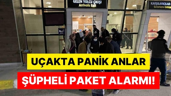 Şüpheli Paket Alarmı: Umre Kafilesini Taşıyan Uçak Geri Döndü
