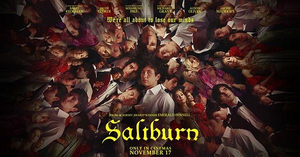 2023 yılının sonlarına doğru Prime Video'da yayınlanan 'Saltburn' filmi sıra dışı ve tartışmalı sahneleriyle son zamanların en dikkat çeken yapımlarından biri.