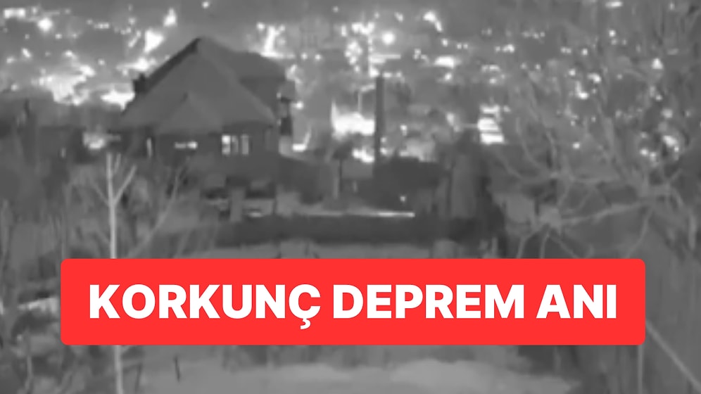 Korkunç Deprem Anı Kamerada: Tüm Şehir Beşik Gibi Sallandı