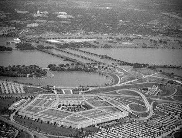 6. Pentagon başlangıçta sadece geçici olarak tasarlanmıştı.