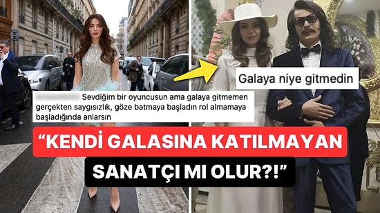 Cem Karaca Galasına Katılmayıp Defilelerde Fink Atan Melisa Aslı Pamuk'un Kombinine İmalı Yorumlar Geldi!