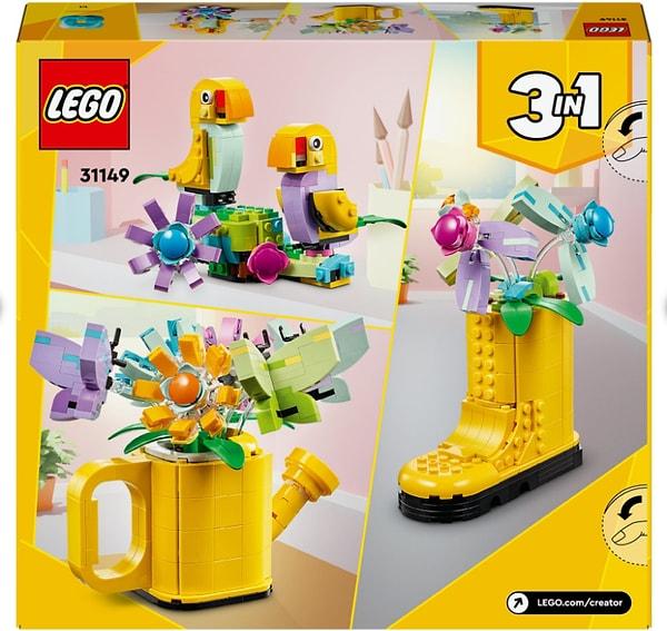 6. LEGO Creator Sulama Kabında Çiçekler 31149