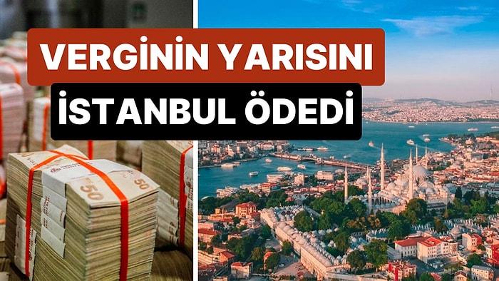 Verginin Yüzde 47.5'ini İstanbul Ödedi! Kocaeli Tahsilat Oranıyla Birinci Sıraya Yerleşti