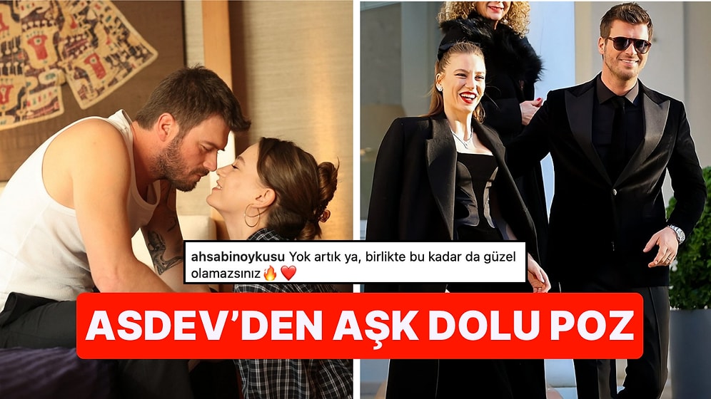 Aile Dizisinin Yıldızları Kıvanç Tatlıtuğ ve Serenay Sarıkaya'nın Son Pozu "Uyum Deyince de Siz" Dedirtti