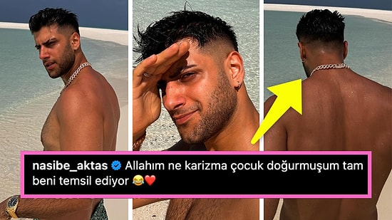 Reynmen'in Maldivler'den Paylaştığı Üstsüz Tatil Fotoğrafları Görenleri Ekrana Kilitledi!
