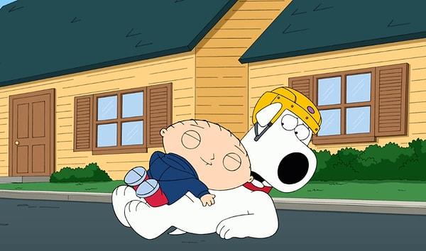 4. "Family Guy dizisinde Brain karakterinin ölümü çok saçmaydı. Zaten hayranlardan çok tepki alınca yapımcılar karakteri hayata geri getirmek zorunda kaldılar."