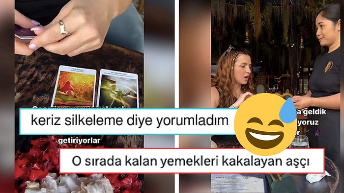 Tarot Kartı Seçtikten Sonra Önünüze Gelen Yemeğe Razı Olduğunuz Restoran Merak Uyandırdı!