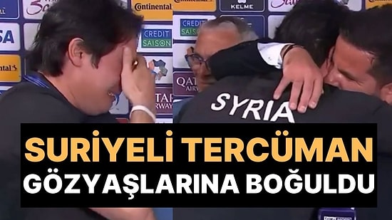 Canlı Yayında Duygusal Anlar: Suriyeli Tercüman Hüngür Hüngür Ağladı