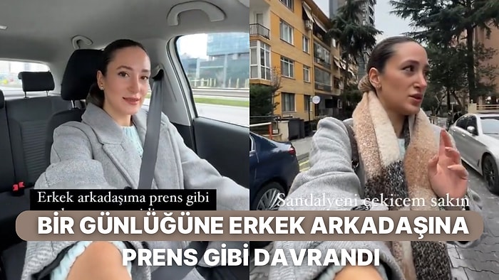 Bir Günlüğüne Erkek Arkadaşına Prens Gibi Davranan Kadının Videosu Viral Oldu