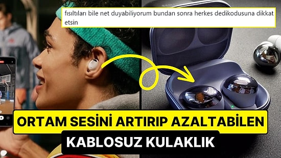 Samsung'un Sevilen Kablosuz Kulaklığı Galaxy Buds 2, Gürültü Kontrolü Özelliği ile Kullanıcıların Gözdesi Oldu