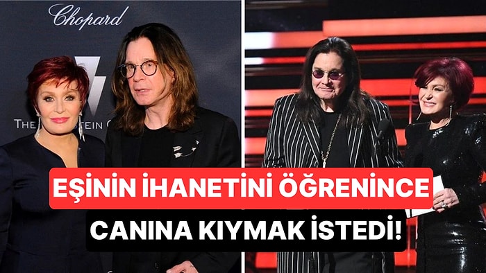 Sharon Osbourne, Eşinin Bir Kadınla 4 Yıllık İlişkisini Öğrendikten Sonra Canına Kıymak İstediğini İtiraf Etti