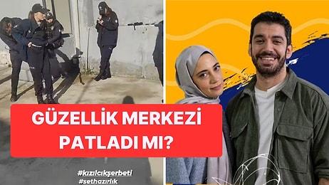 Kızılcık Şerbeti'nin "Umut'la Nursema Tutuklanıyor mu?" Dedirten Set Fotoğrafı Gündem Oldu