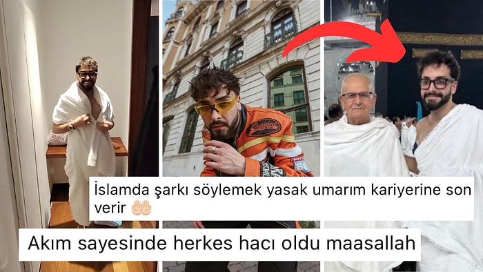 'Sünnet Oldum' Açıklamasıyla Esprili Bir Paylaşım Yapan Sefo Bu Defa Umre'ye Gittiğini Duyurdu!