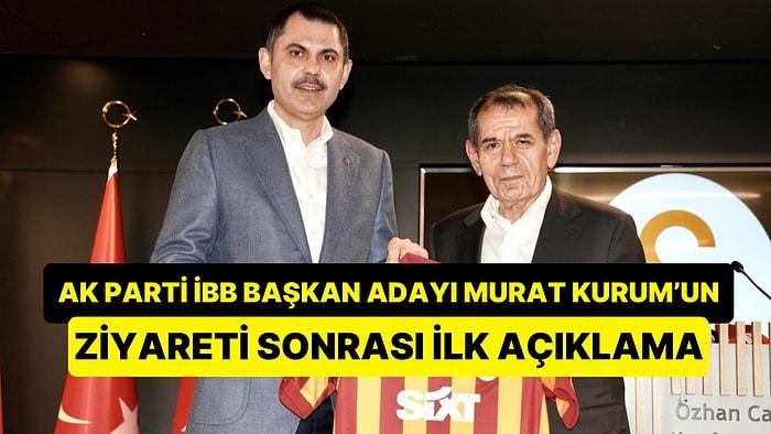 Dursun Özbek, AK Parti İBB Başkan Adayı Murat Kurum Hakkında Söyledikleri Hakkında Açıklama Yaptı