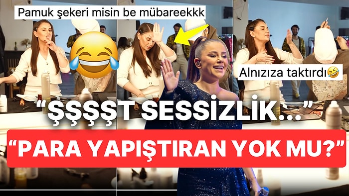 Afiş Çekimi İçin Hazırlanan Merve Özbey'in TikTok Şarkısına Kayıtsız Kalamayıp Göbek Attığı Tatlı Anlar