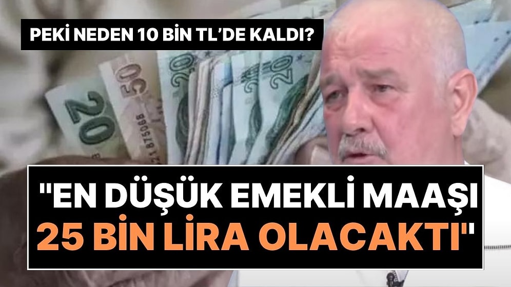 Sosyal Güvenlik Uzmanı Ali Tezel: "En Düşük Emekli Maaşı 25 Bin TL Olacaktı"