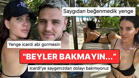 Seksi Tatil Pozlarına Yenilerini Ekleyen Wanda Nara "Icardi'ye Olan Saygımızdan Bakmıyoruz" Dedirtti!