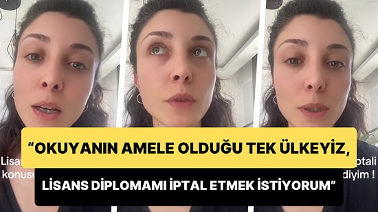 Üniversite Mezunu Olmayan Kişilerin Yüksek Maaşlar Almasına İsyan Etti: 'Okuyanın Amele Olduğu Tek Ülkeyiz'