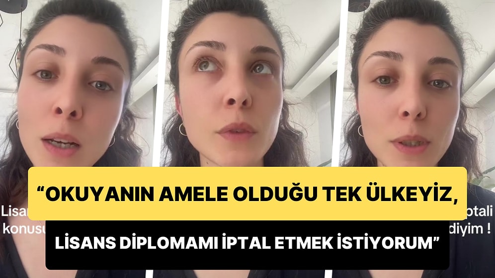 Üniversite Mezunu Olmayan Kişilerin Yüksek Maaşlar Almasına İsyan Etti: 'Okuyanın Amele Olduğu Tek Ülkeyiz'